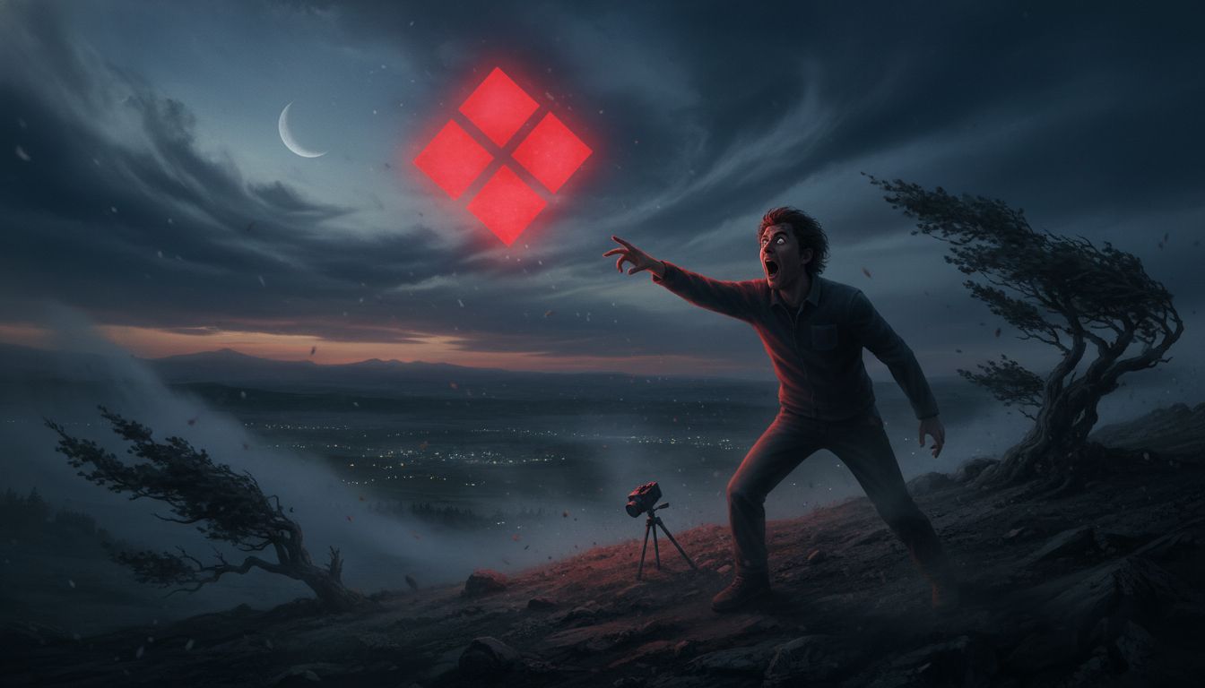 UFO witness screamed 'it's coming right for us' after spotting glowing red squares - Daily Express US