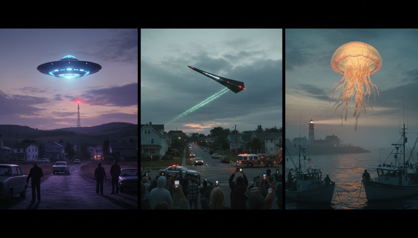 Three UFO Sightings Reported Across New Jersey Towns - 92.7 WOBM