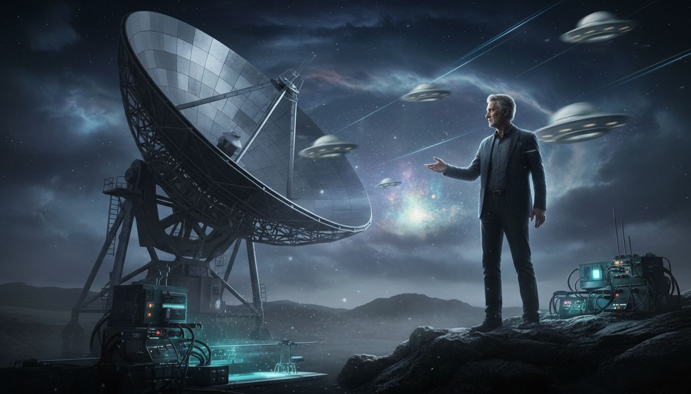 Aliens exist &mdash; but they haven&rsquo;t visited Earth, says Nasa veteran