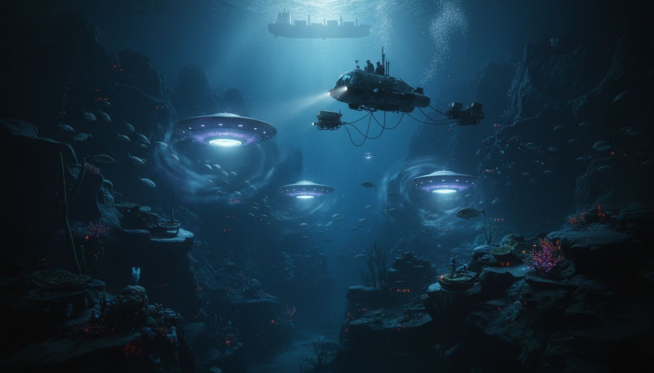 Mysterious UFO hotspots uncovered around underwater canyons off US coasts - Daily Mail