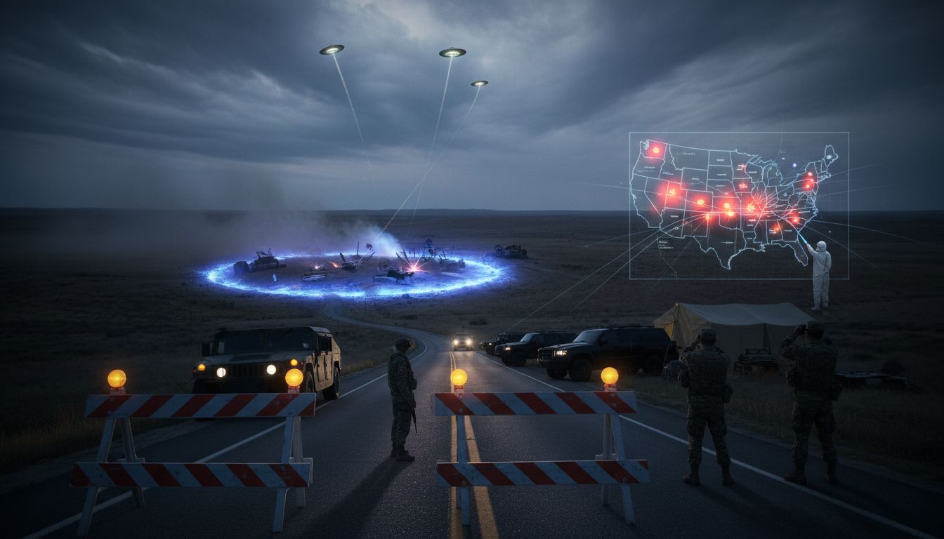 ParanormalCenter: Airspace Shutdowns, Abduction Odds & The DMT–Alien Link