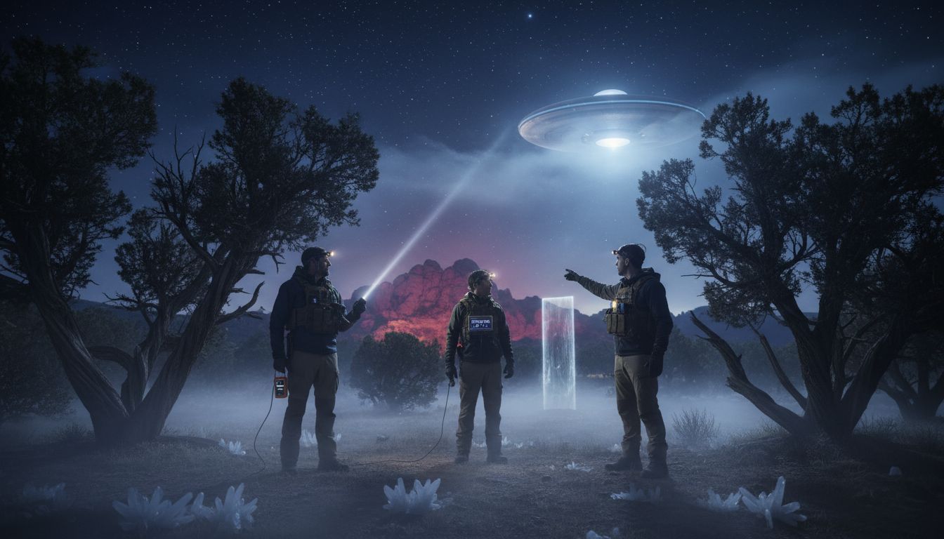 History Channel visits Sedona and explains the unexplained