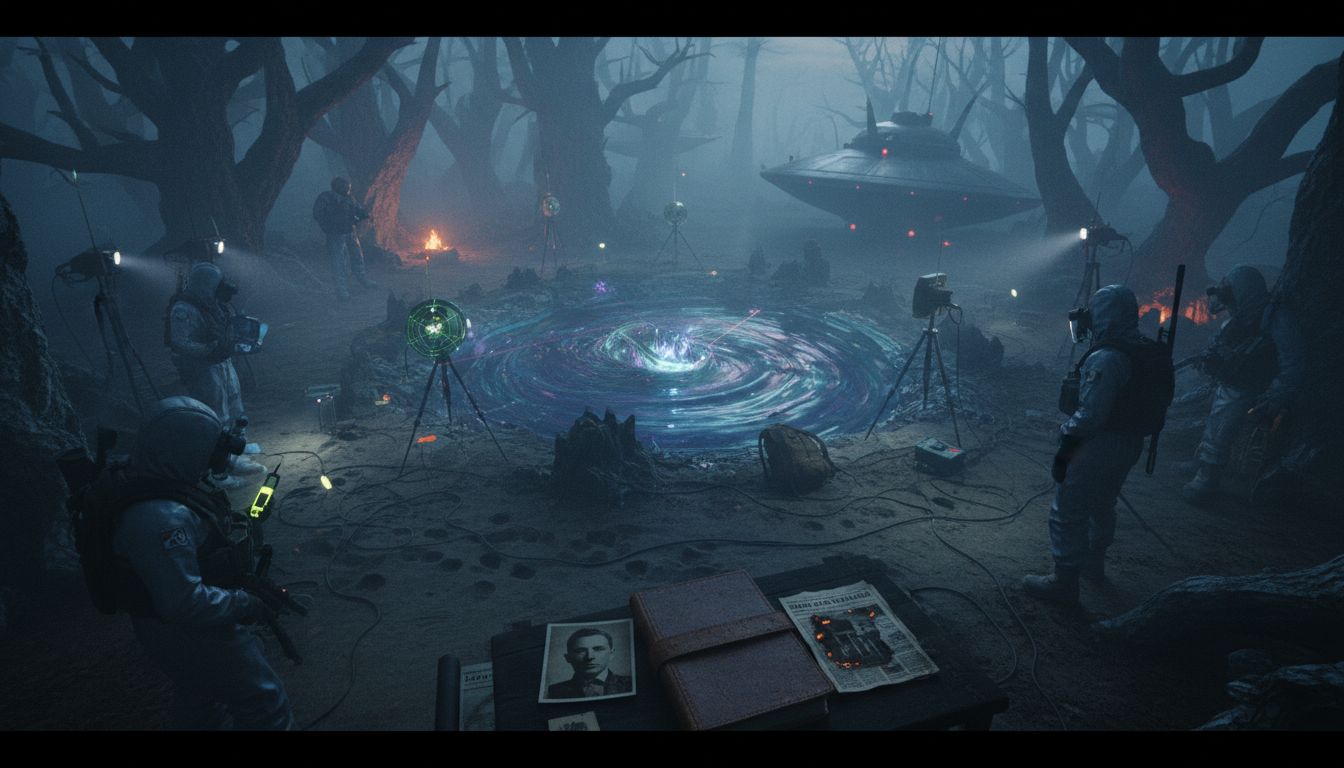 The Harry Turner Incident and Portals to Other Dimensions