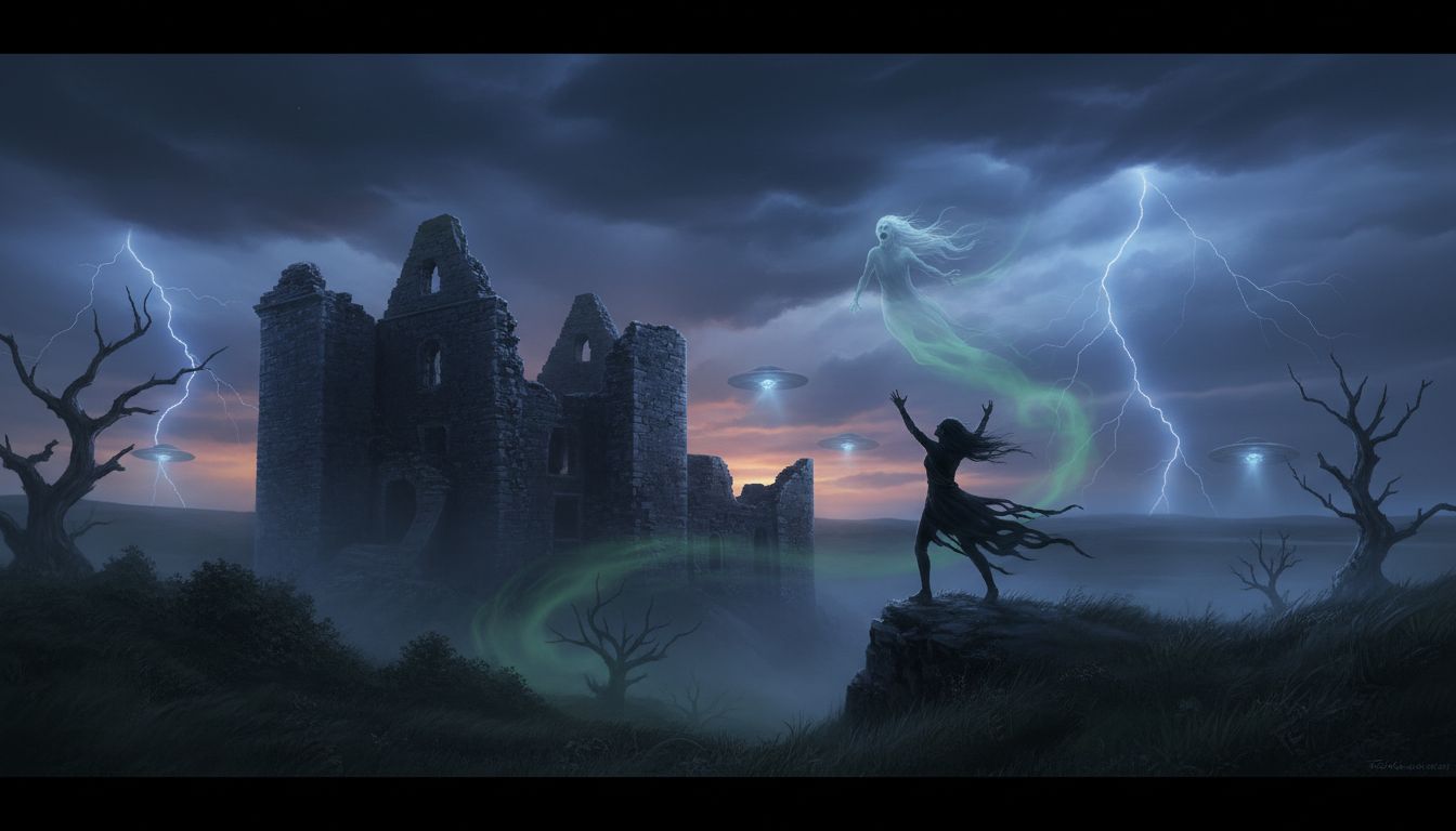 The Haunted Legends of Pennard Castle