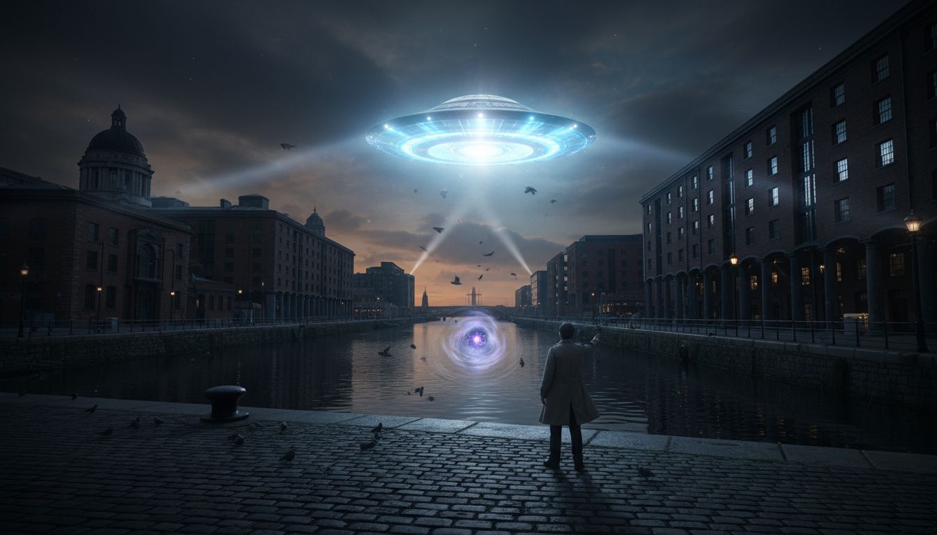 Man spots UFO over the Albert Dock that 'disappears with a pop' - Liverpool Echo