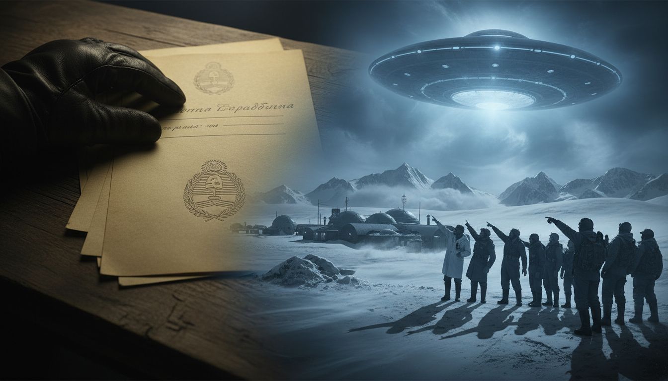 What Declassified Files Say About Glowing UFO Over Military Base