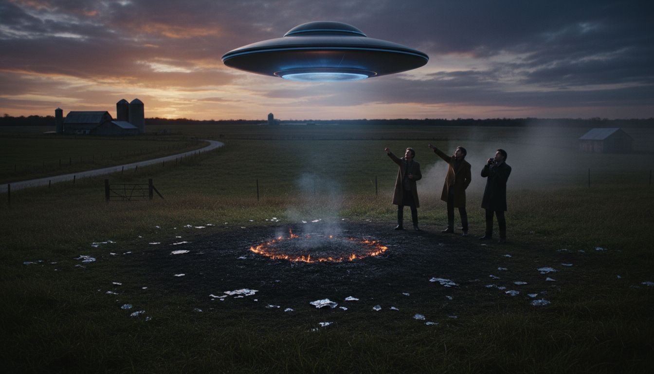 A Close Proximity UFO Sighting With Physical Evidence: The Greenfield Incident