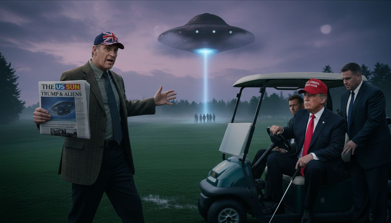 I'm a Brit UFO hunter - Trump must reveal 'out of this world' alien secrets - The US Sun