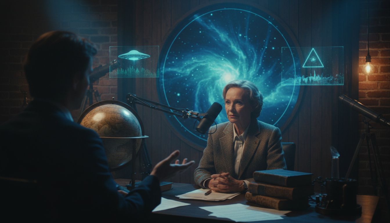 Rob McConnell Interviews - ANNE DRUFFEL - Investigating UFOs Then and Now