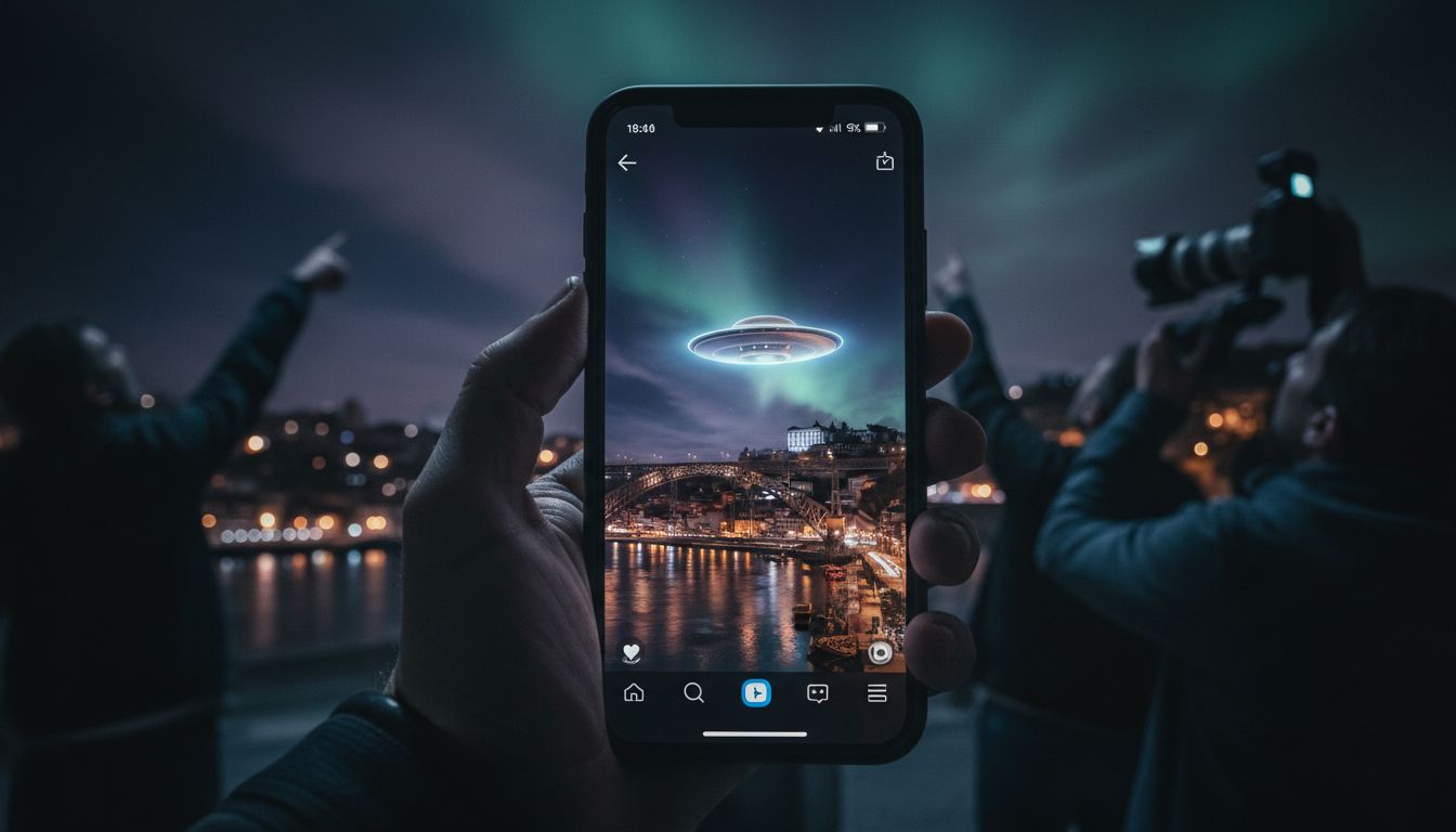 UFO sighted over Porto? - Portugal Resident