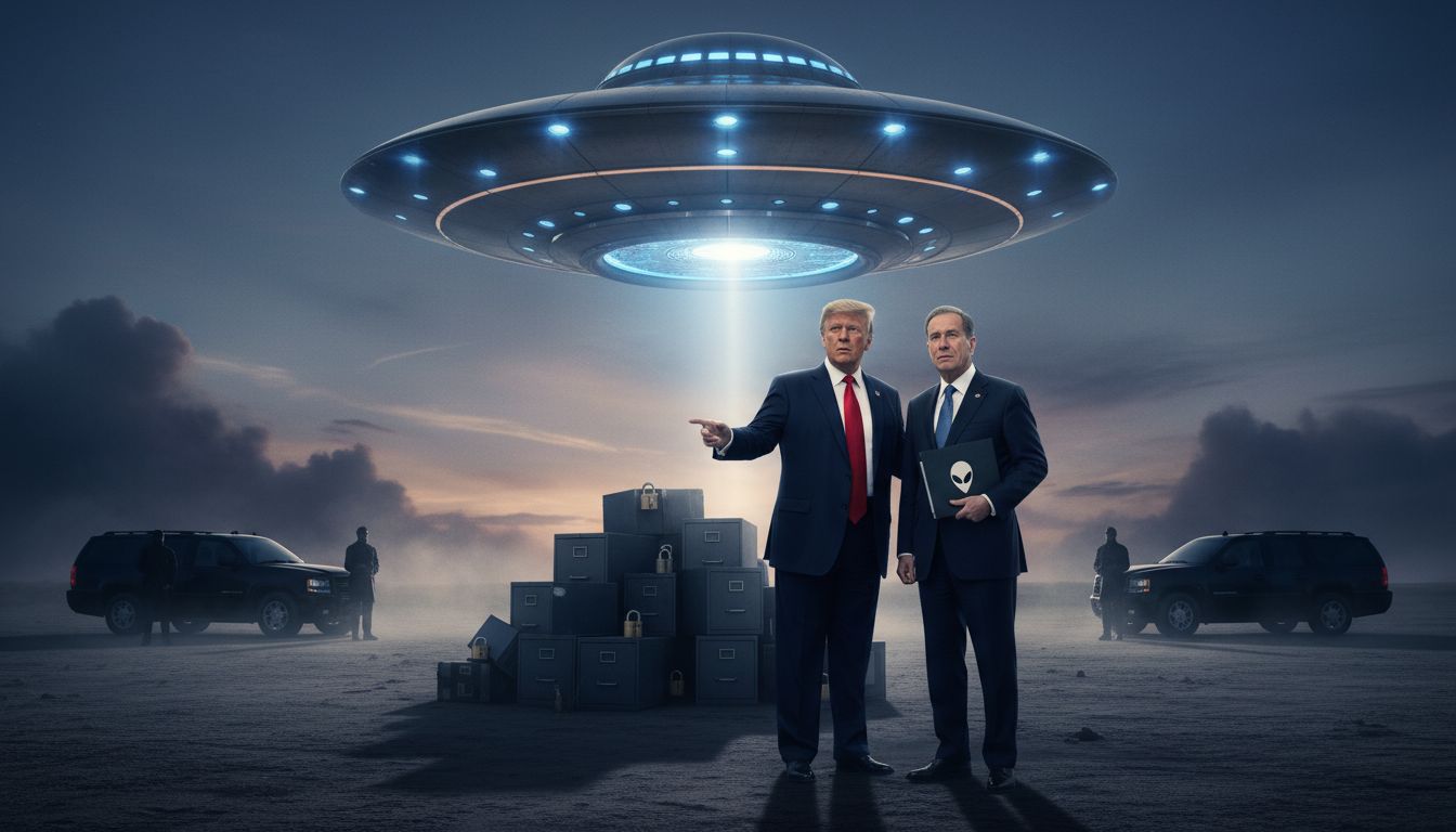 Trump, Schumer find rare common ground on releasing UFO files - AOL.com