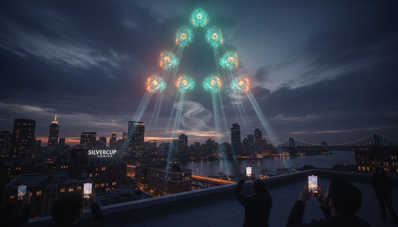UFO Sighting in New York: Strange Lights Spotted Hovering Over Queens Skyline in US, Video Surfaces