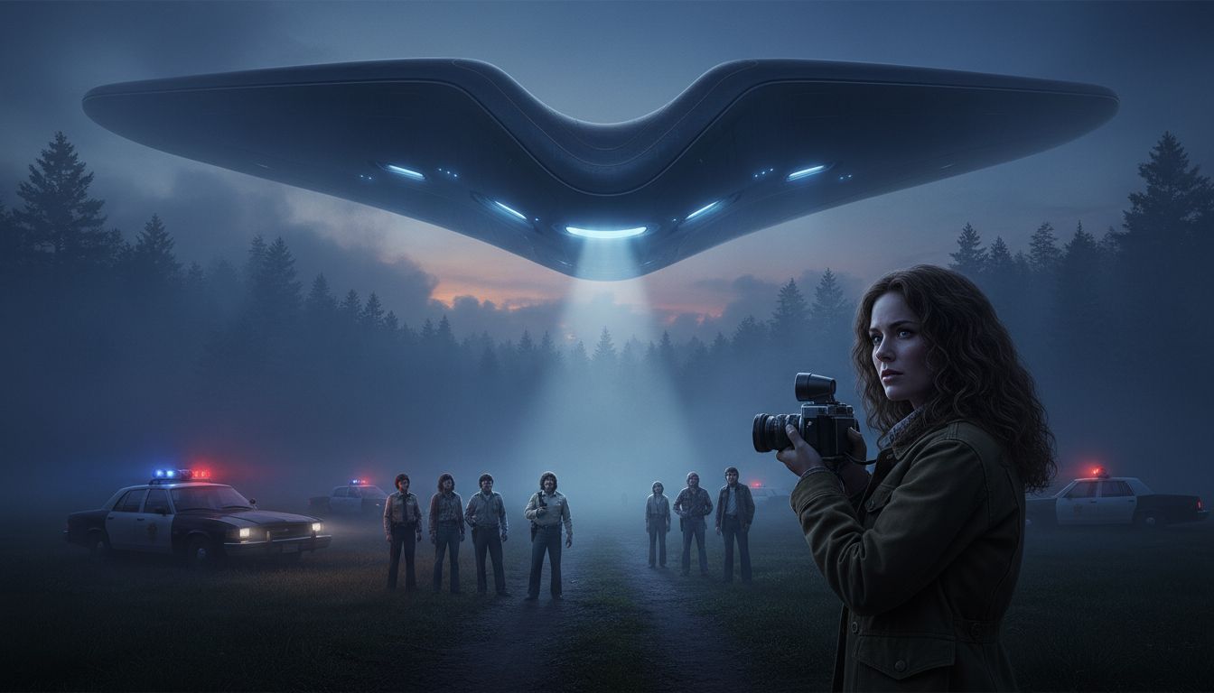 The 1975 Lumberton UFO Wave: Police Across North Carolina Report a Silent V-Shaped Craft Open Minds