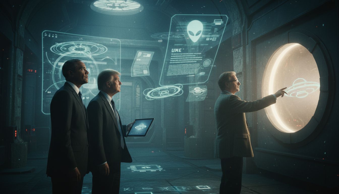 Why Obama and Steven Spielberg Think Aliens are Real