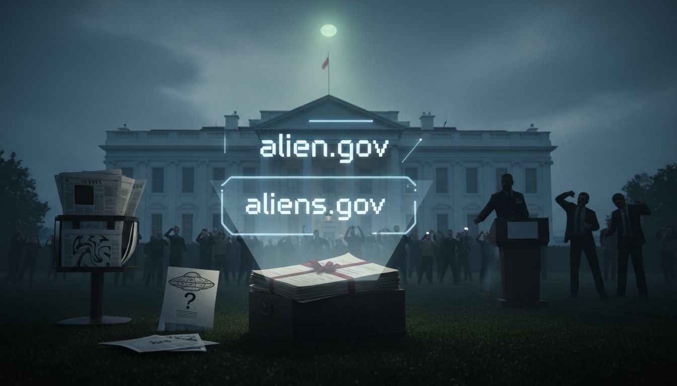 White House Registers 'Aliens.gov' Domain Name, Sparking Hope of Trump News on UFOs New York Post