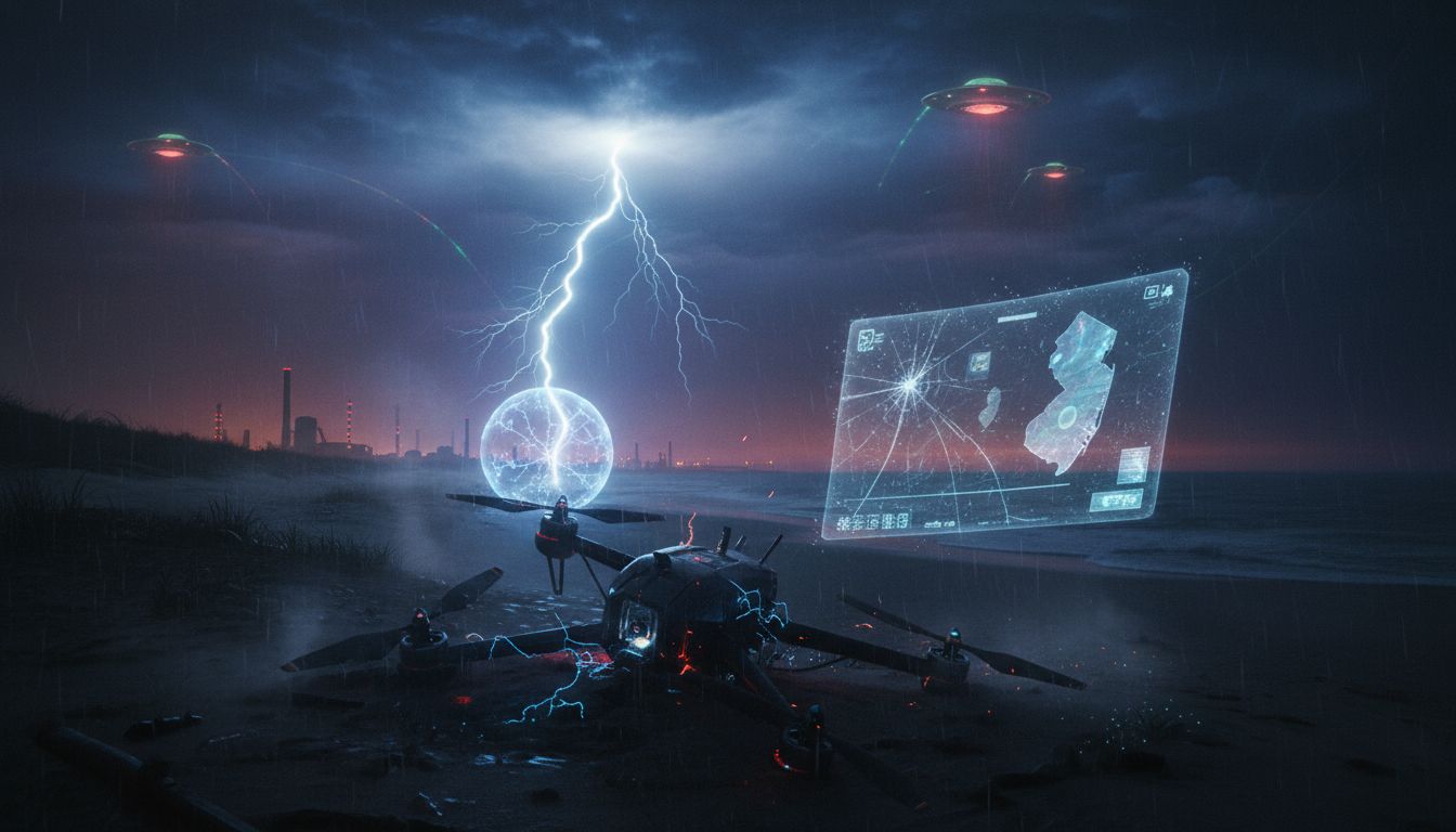 UAP NEWS & EVIDENCE | NJ DRONES SUSPECTED CHINESE TECH? BALL LIGHTING FIRES INTO THE SKY + MORE!