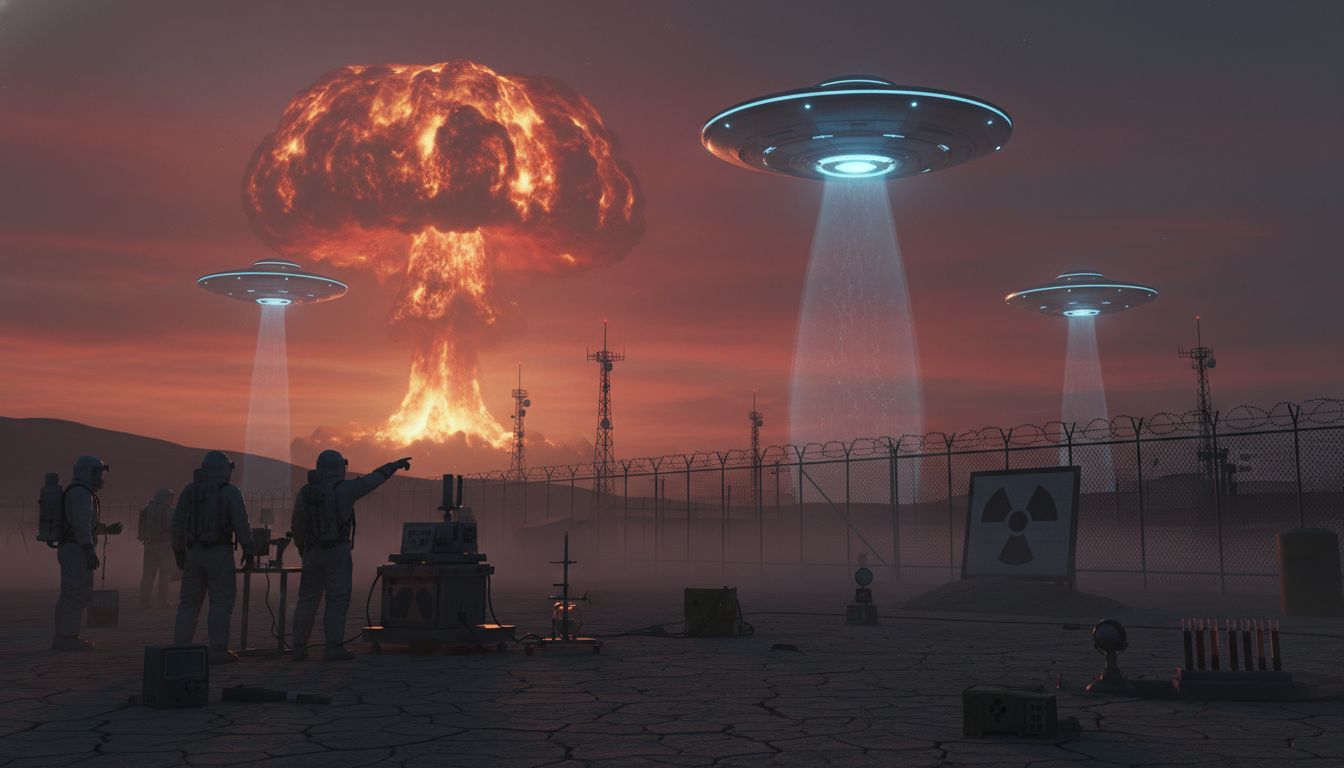 UFO sightings linked with nuclear weapons testing, US study claims - Interesting Engineering