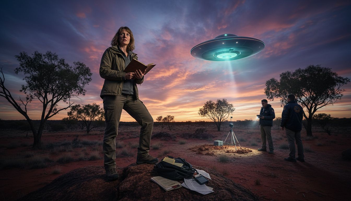 Author Lyn Rule Talks about Her Life-Changing Encounter with a UFO in the Australian Outback UFO Talker