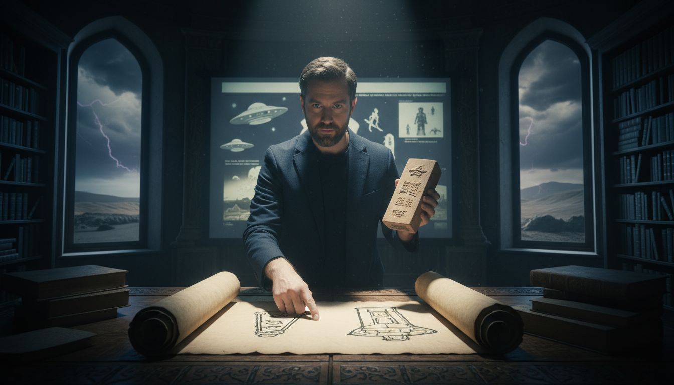 Why Scott Wolter's Scroll Claiming Jesus Confessed to Being a Space Alien Is a Hoax Jason Colavito