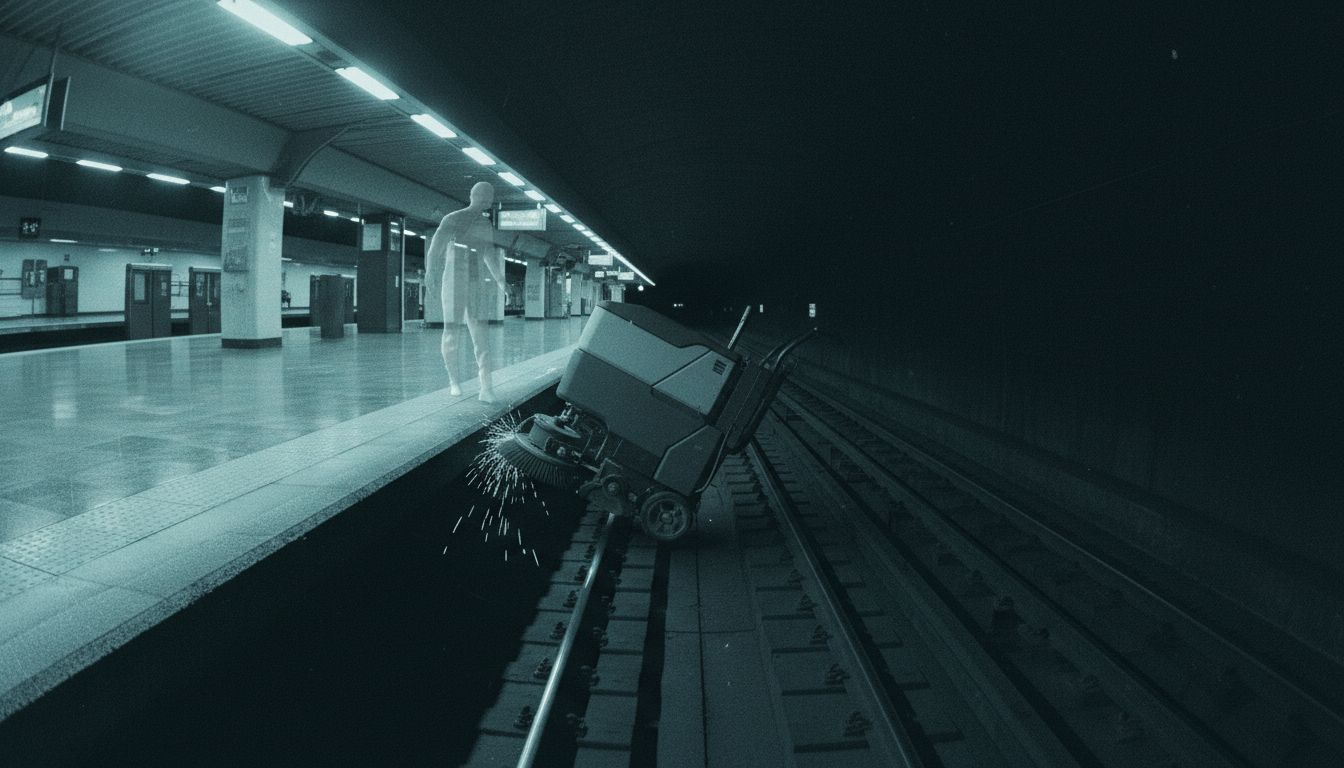 Ghost Throws Cleaning Equipment Onto Tracks at Mexico City Metro Station? Coast to Coast AM