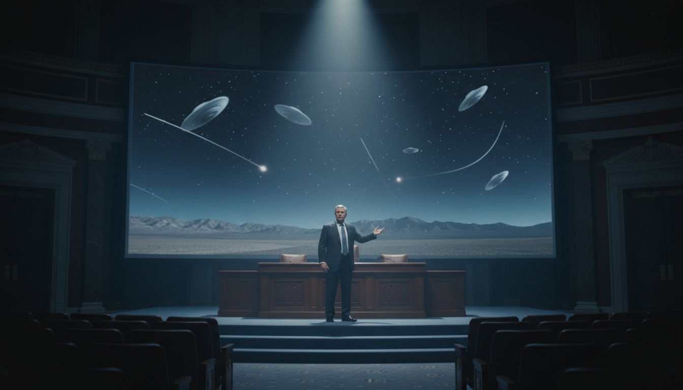 Congressman Describes Secret UFO Videos: ‘Defies Logic’ - Newsweek
