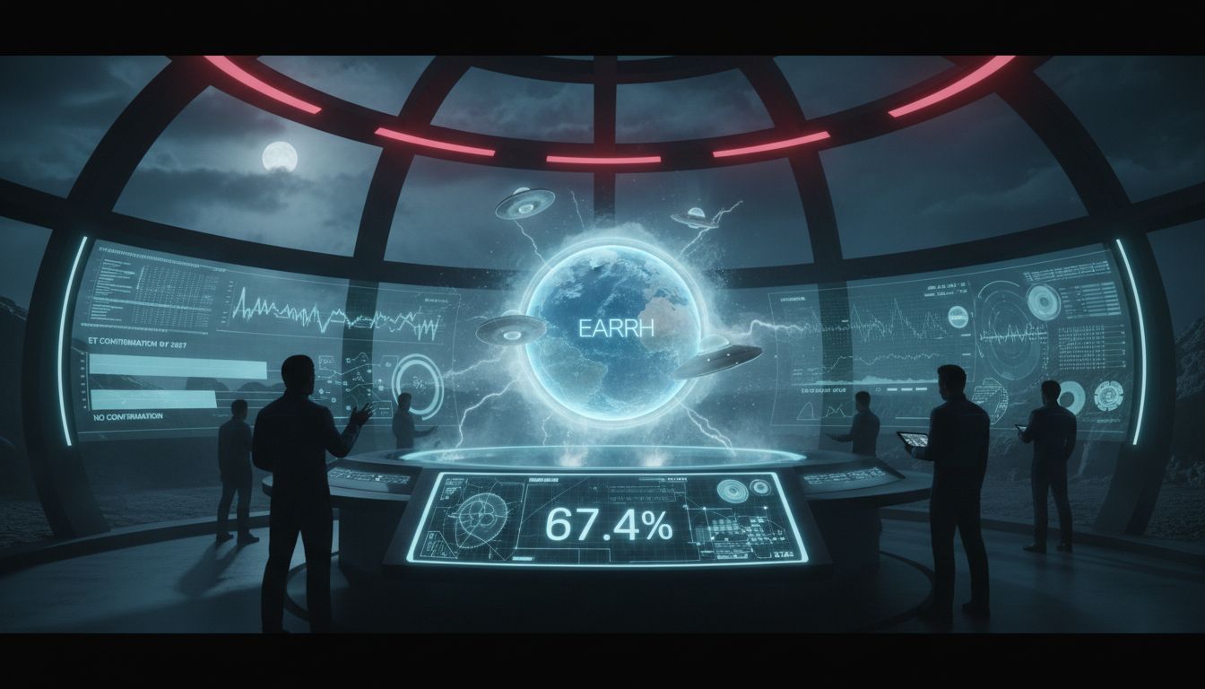 Live Odds on the US Confirming Aliens Exist Before 2027 - DeFi Rate