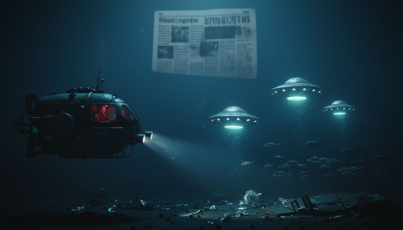 UFO invasion fears as thousands of underwater sightings may be 'world-changing' - Daily Star