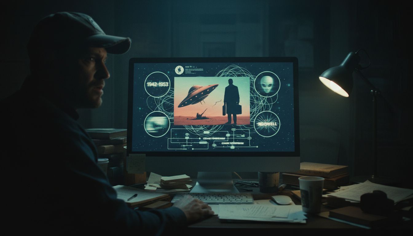 Crash Retrievals and the Drive for Disclosure: Visualizing a Hidden UFO History