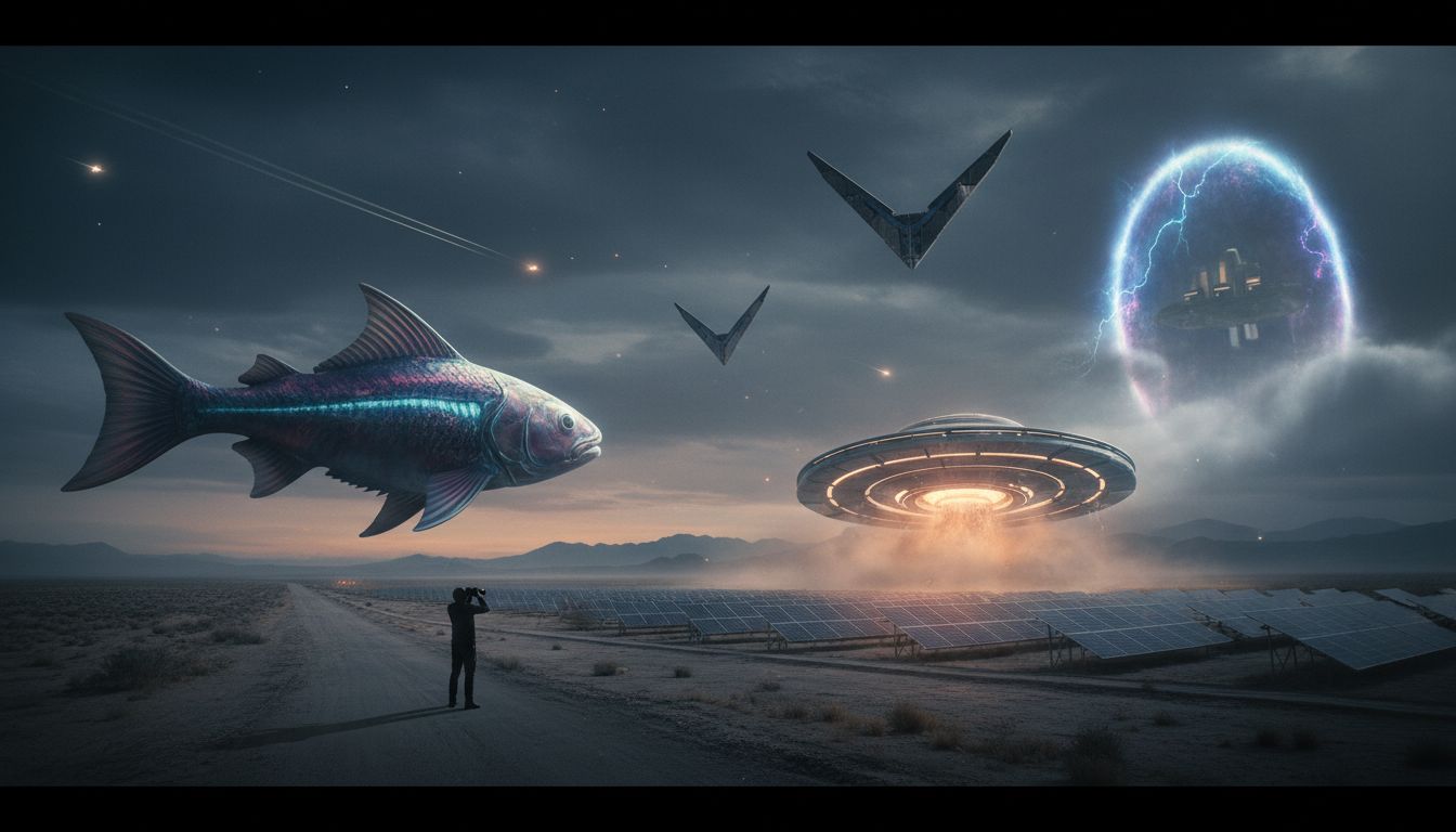 Real UFO 2026: Fish UAP Spotted & New Roswell UFO Shocks Witnesses