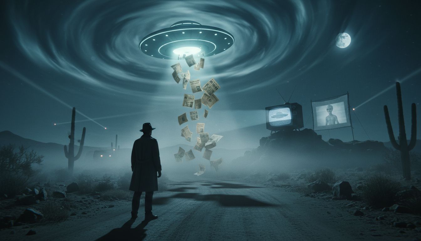 Nearly a century of wondering: The American UFO saga, in reality and in fiction - AP News