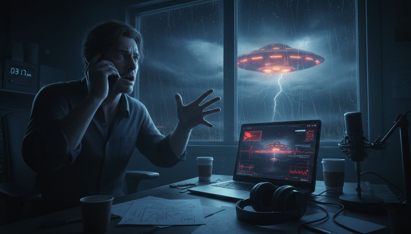911 CALL! William Neil McCasland EMERGENCY Call Confirms Shocking UFO Th...
