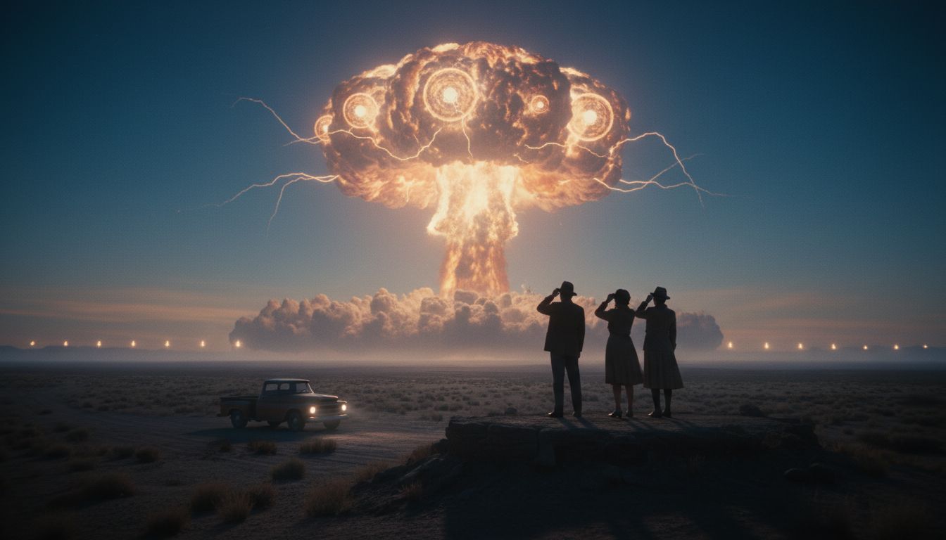 Mysterious Flashes in 1950s Skies Linked to Nuclear Tests and UAP Sightings: Study - Sci.News