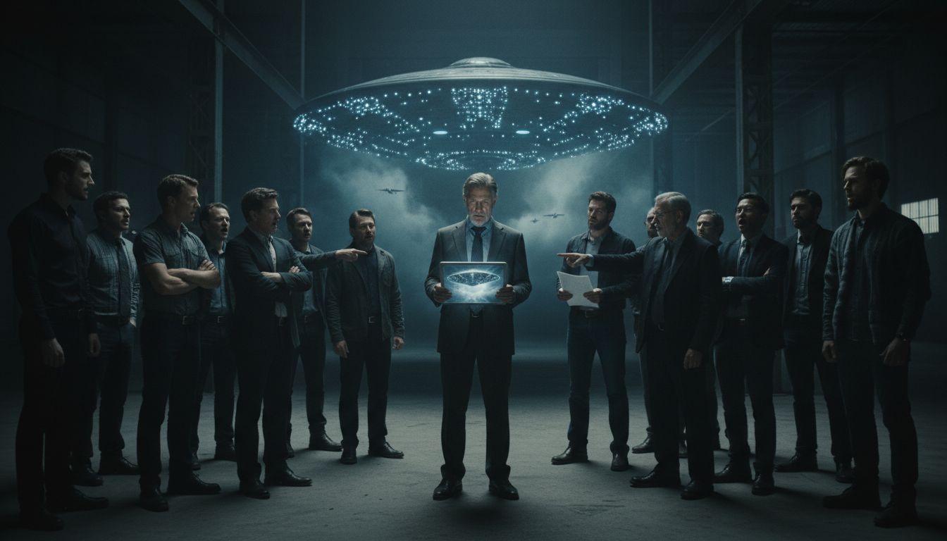 Ex-Pentagon UFO whistleblower reveals ‘high-res pic of alien mothership’