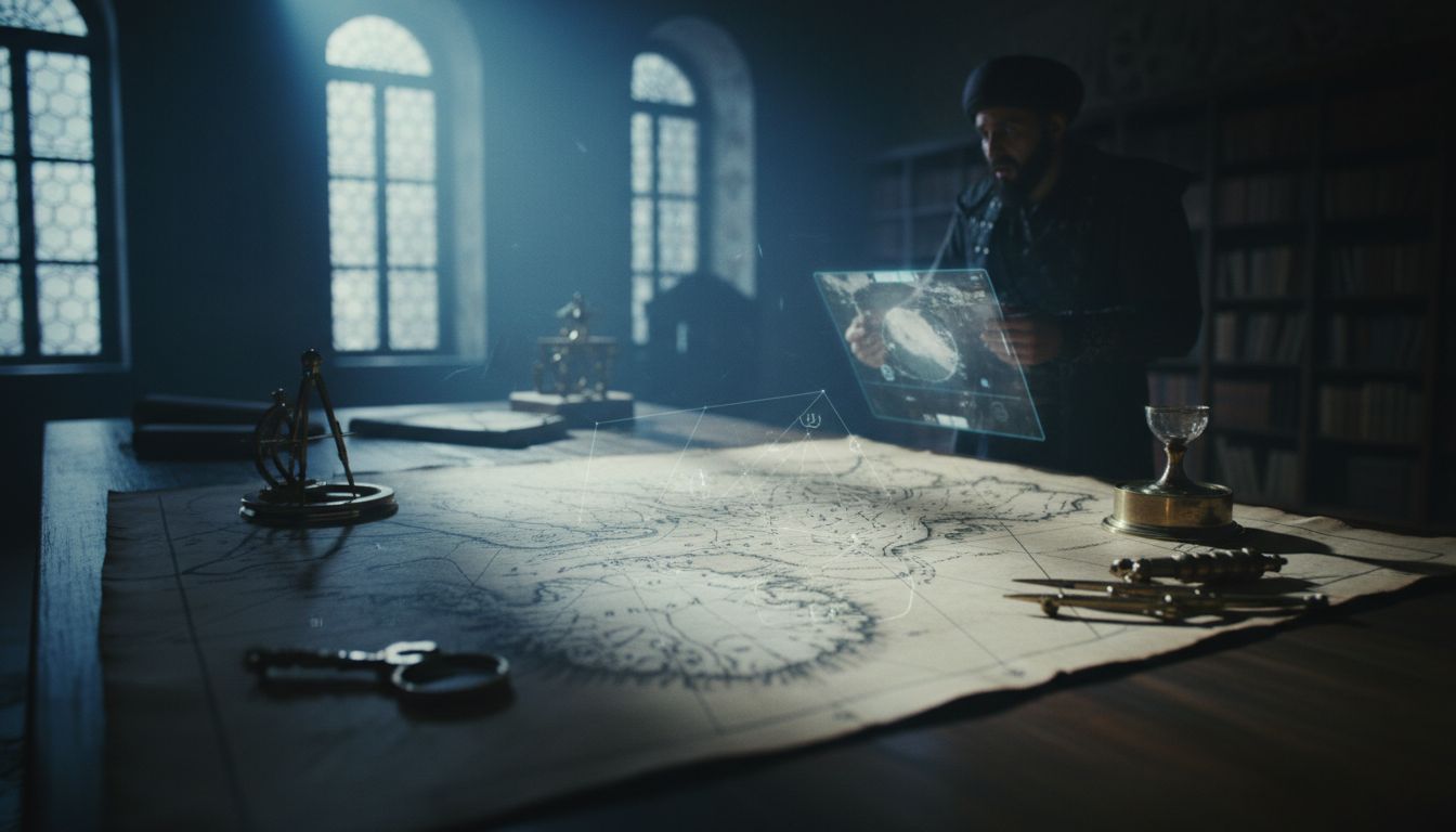 The Ghost of Columbus and the Impossible Geometry of the Piri Reis Map