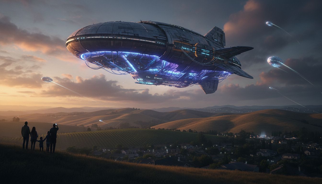 Experimental Airship Sparks UFO Sightings Across Sonoma County - National Today