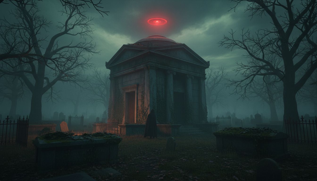 The Richmond Vampire and its Mausoleum in Hollywood Cemetery