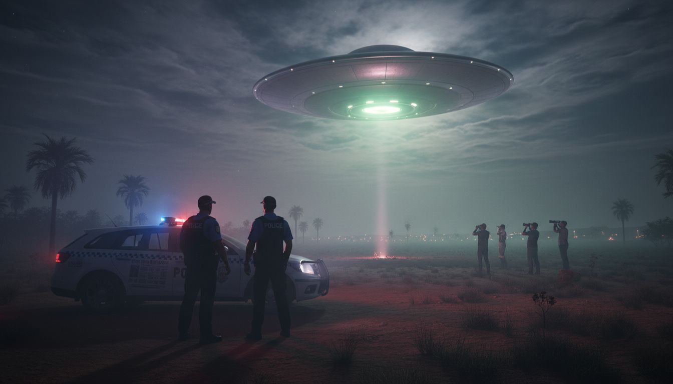 WATCH: NT Police neither confirm nor deny Palmerston UFO mystery - NT News