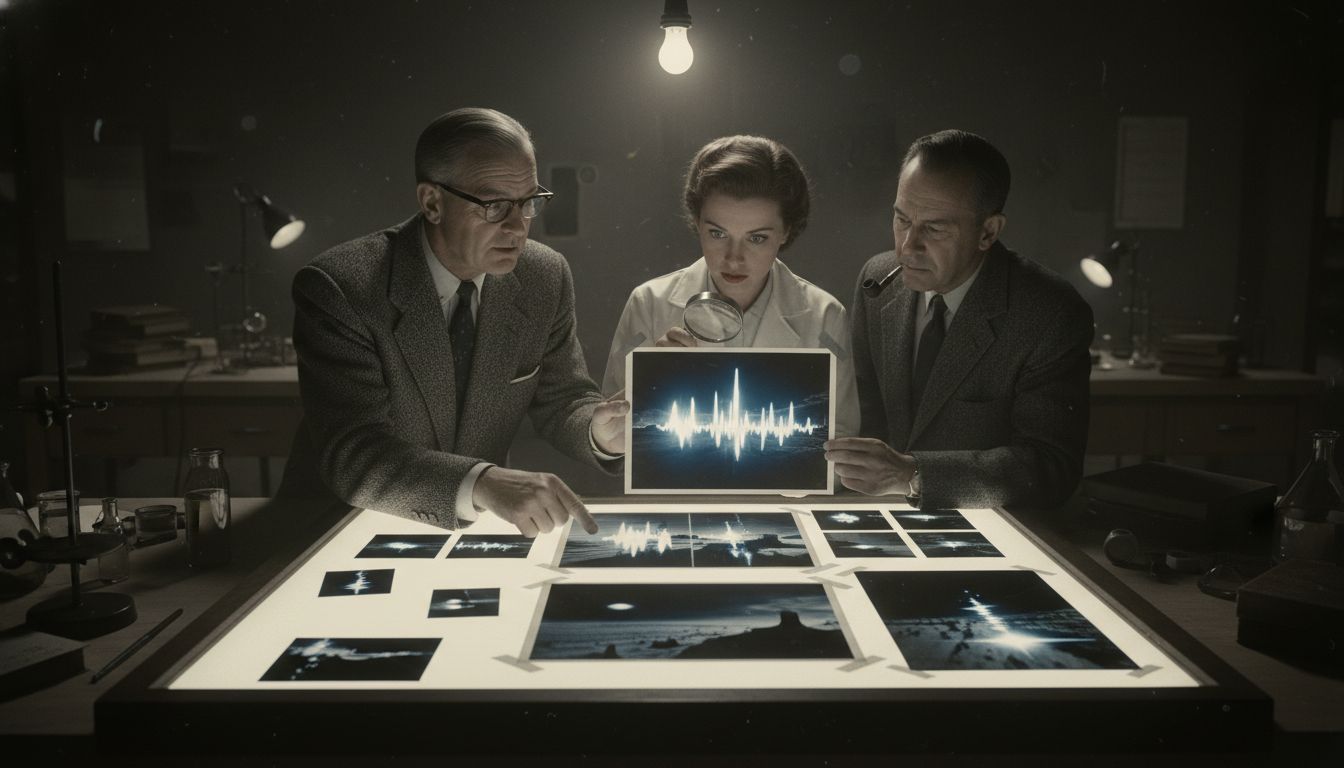 Could these mysterious flashes of light in 1950s photos be UFOs? Some researchers think so - Space