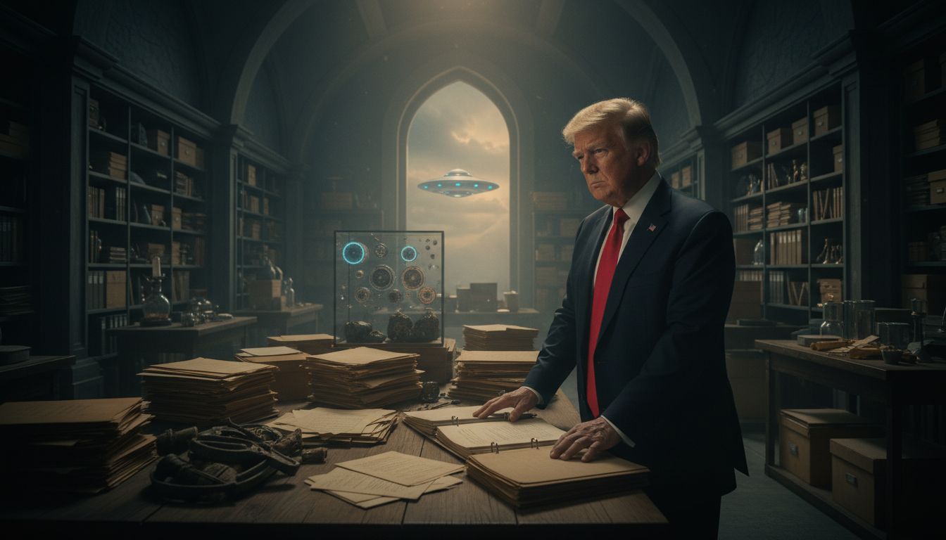 Trump says UFO review uncovered 'interesting' documents - Reuters