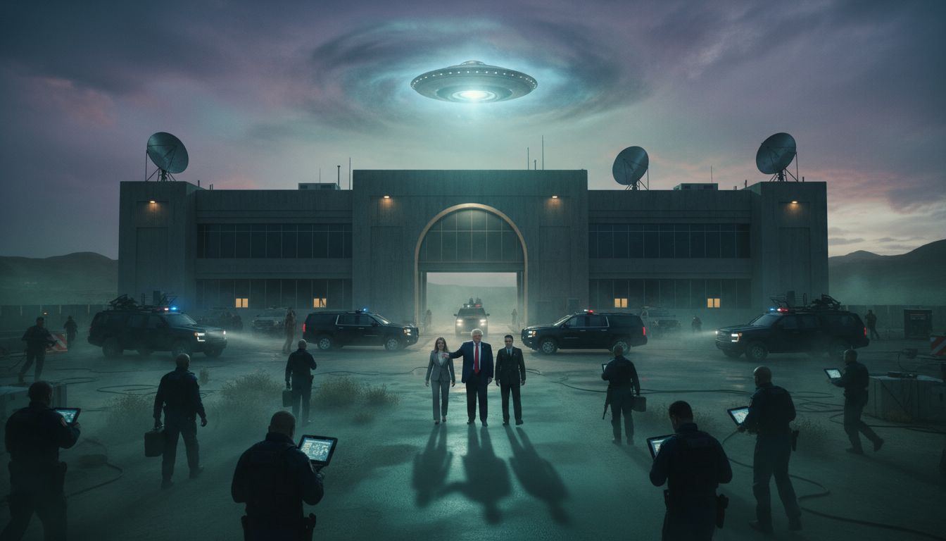 Trump's UFO disclosure takes step forward as world waits with bated breath
