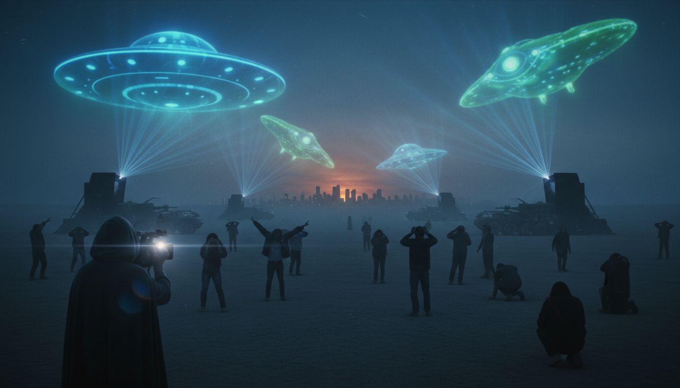 Project Blue Beam: The 1990s Conspiracy Theory That Told Of Hologram Alien Invasions And A New World Order - IFLScience