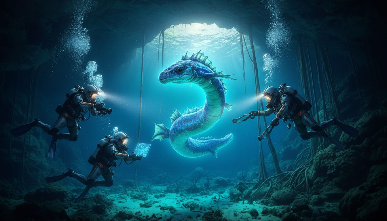 A remarkable creature lurks in this flooded sinkhole in Mexico. Scientists went in to find it - BBC Wildlife Magazine