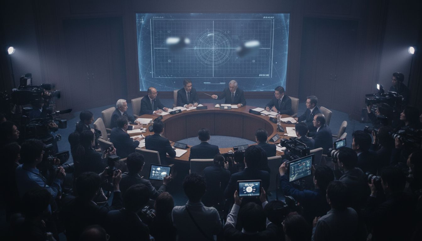 UFO Caucus in Tokyo featured on news