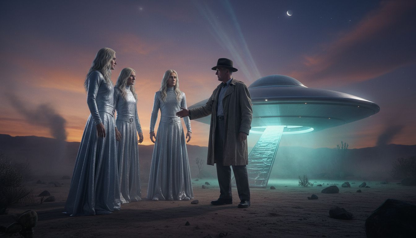 Space Brothers: The aliens George Adamski claimed to meet in 1952 - dangerousminds.net
