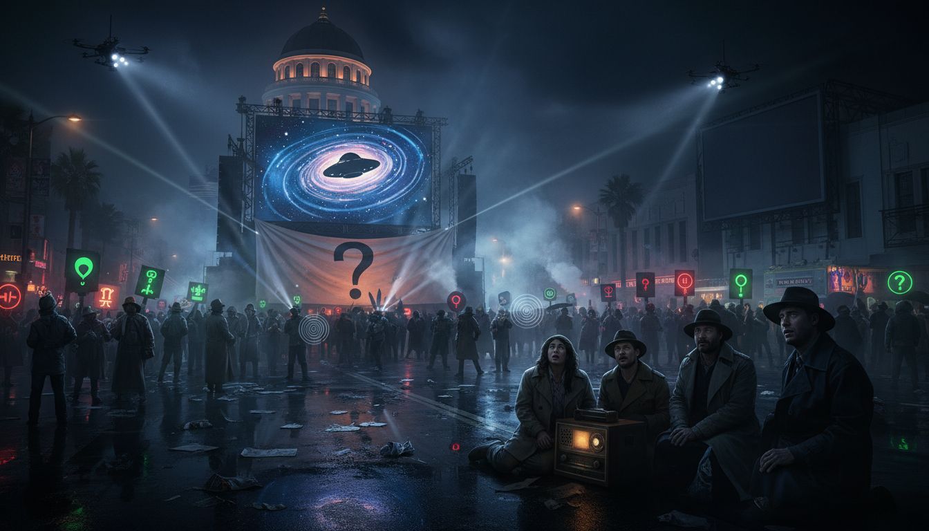 Hollywood’s “Disclosure Day” And Washington’s Silence Raise Questions About Timing of UFO Transparency - USA Herald