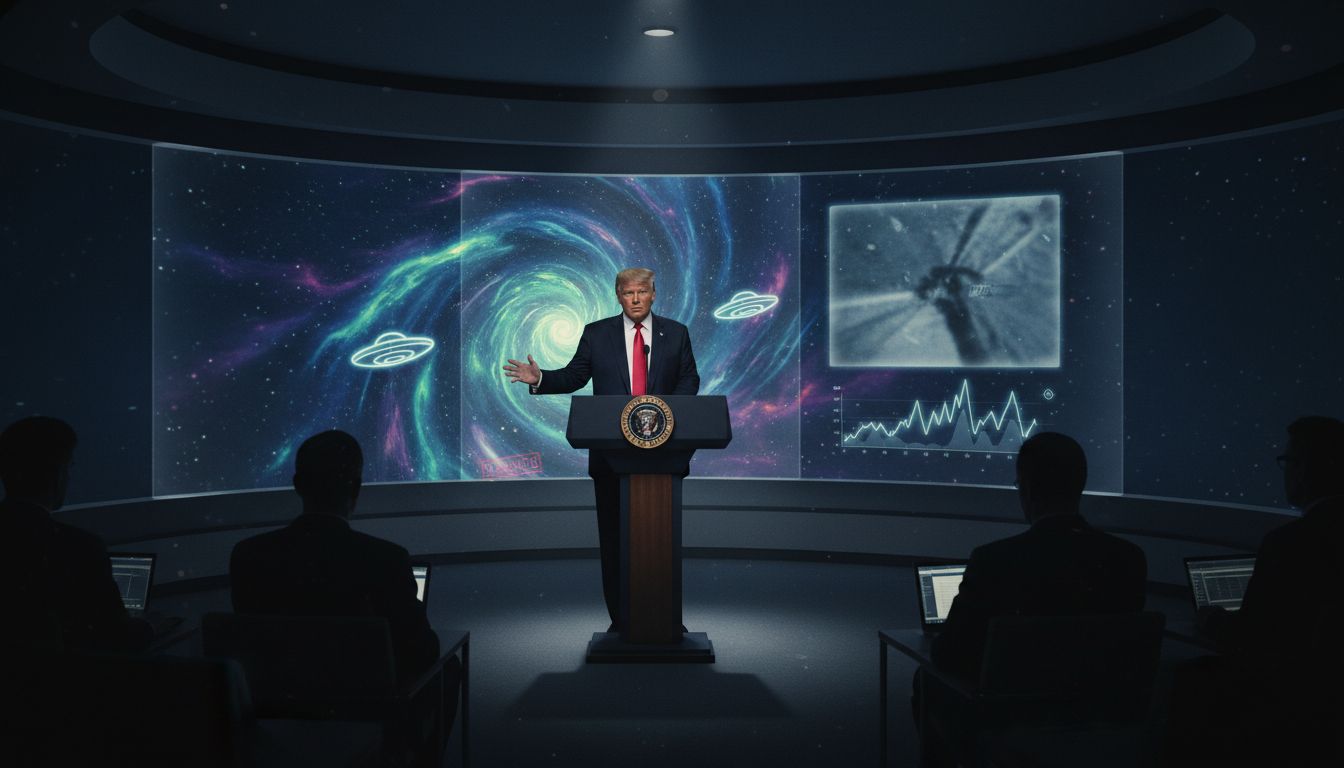 US will release UFO files soon, Trump says - Reuters