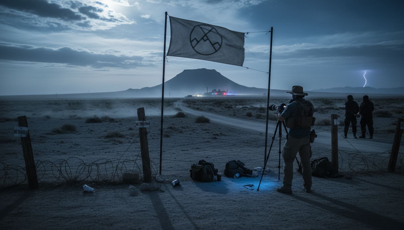 Tikaboo Peak, Legendary Area 51 Viewing Spot, Closed by U.S. Government
