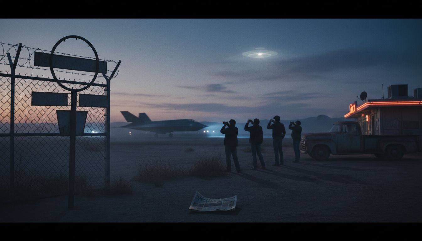Major newspaper claims Air Force created alien tech stories at Area 51 to mislead public