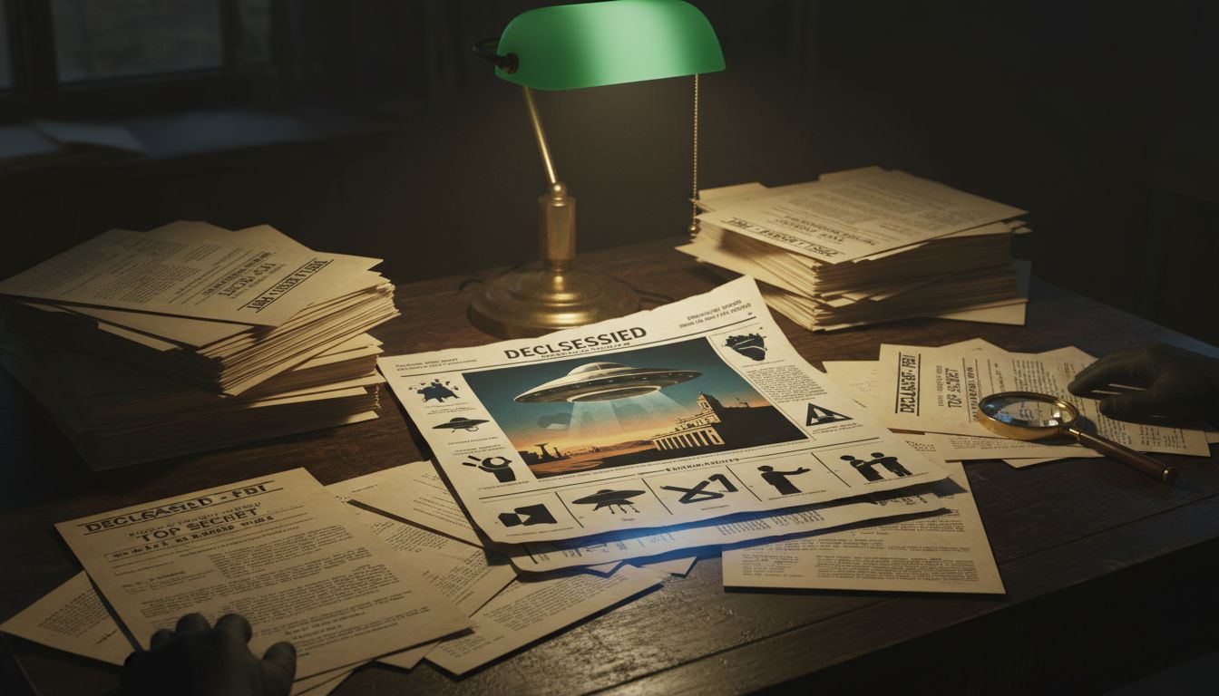 FBI Files on UFOs: What They Don’t Want You to Know