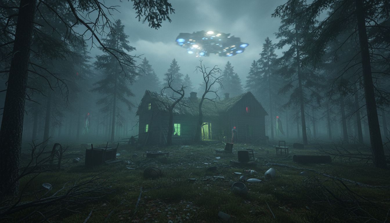 The Cursed Forest and Poltergeist of Finnskogen at Välgunaho